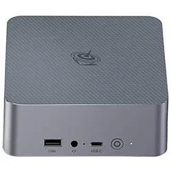 Mini PC Beelink EQR5 AMD Ryzen 5 5500U 2.1GHz 16GB RAM 480GB SSD Win11Pro Milky Cinza