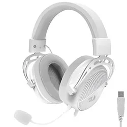 Headset Gamer Redragon H730W Thoridal / com Fio - Branco