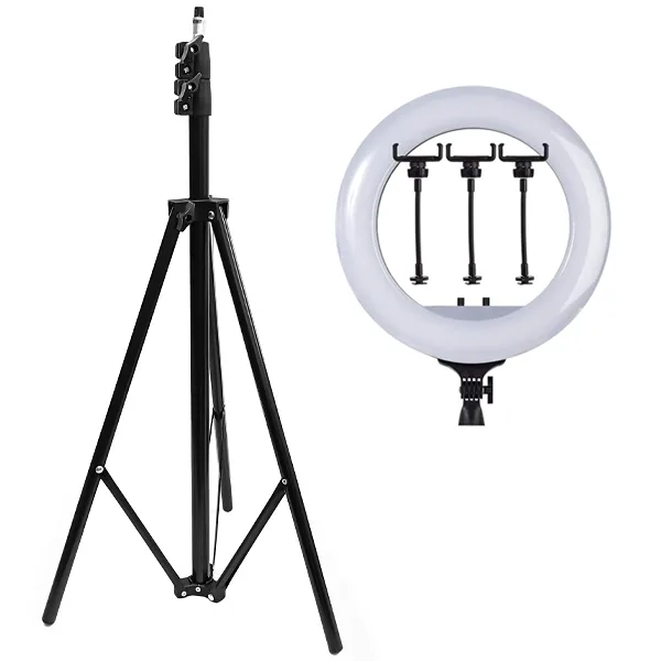 Iluminador LED Prosper Rl-18 de 18" + Tripé