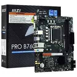 Placa Mãe MSI Pro B760M-E Socket LGA 1700 VGA DDR5