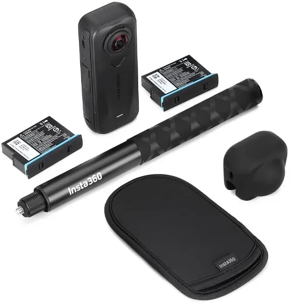 Câmera de Ação Insta360 X4 Air Starter Bundle (cinsaafa) 8k - Preto (anatel)