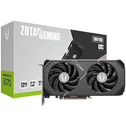 Placa de Vídeo Zotac Gaming Twin Edge Oc 12GB GeForce RTX5070 GDDR7 - ZT-B50700H-10A