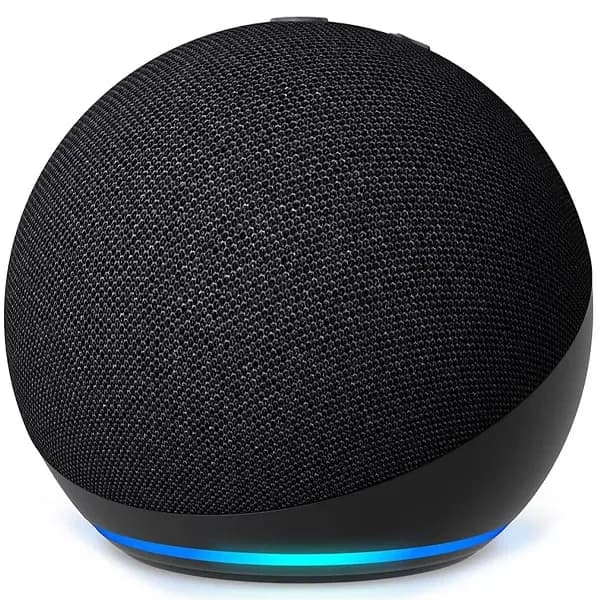 Smart Speaker Amazon Echo Dot 5th Generation C2n6l4 com WI-FI Bluetooth - Preto