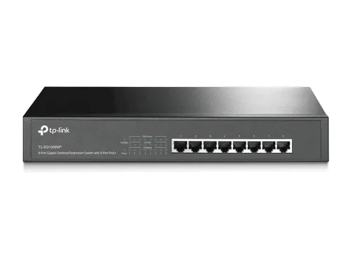 Tp-link Switch 08 Portas Gigabit Poe+ P/rack Tl-sg1008mp