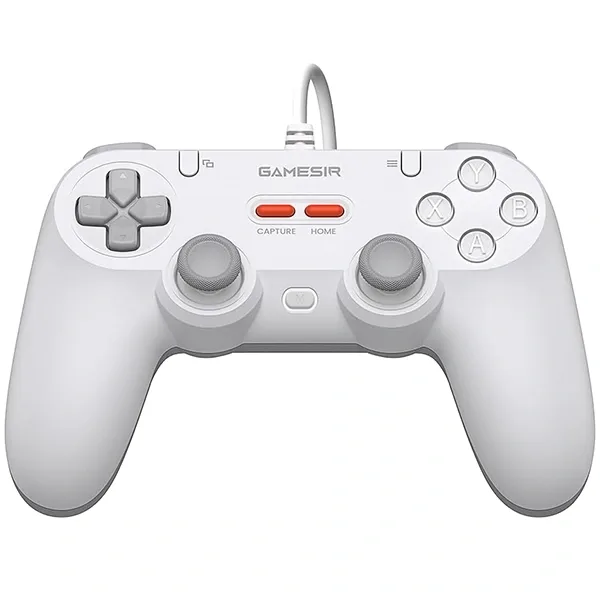 Controle Gamesir Tegenaria T3 Lite para PC, Switch, Steam e Smartphone - Branco Cinza
