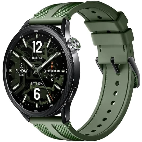 Relógio Xiaomi Watch S5 46MM M2530w1 com GPS Bluetooth - Gungle Green