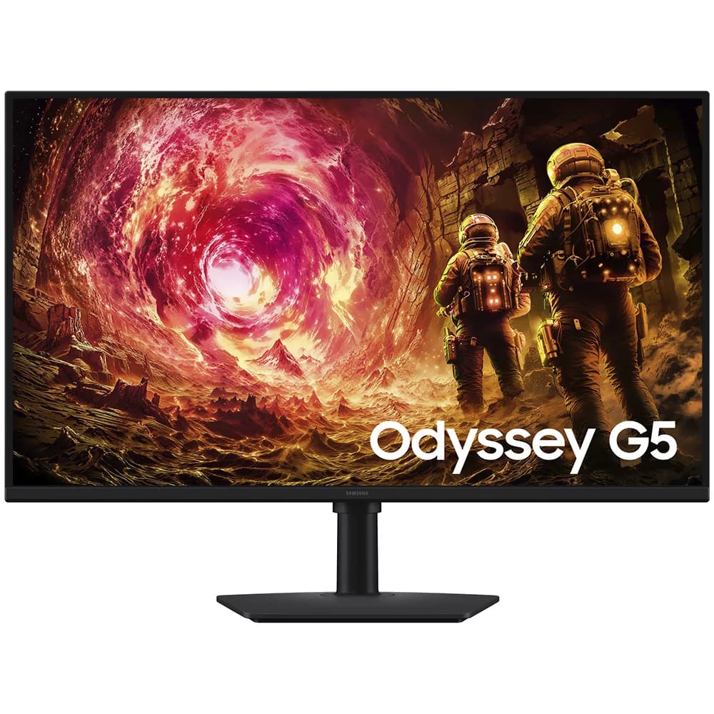 Monitor Gamer Samsung Odyssey G5 LS32FG502ENXZA 32" Qhd 180HZ / 1ms - Preto