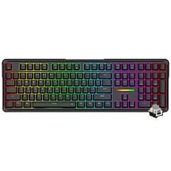 Teclado Gamer Mecânico Redragon K745-RGB Antonium 108 USB / RGB / Inglês - Preto