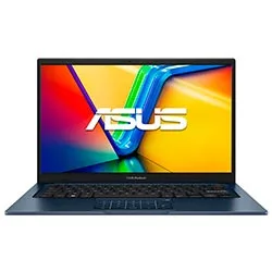 Notebook Asus Vivobook X1404VAP-V14.C58256 Intel Core 5 120U 14" Full HD 8GB RAM 256GB SSD Win11 Home Quiet Azul