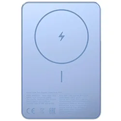 Carregador Portátil Xiaomi Super Slim Magnetic WPB0507S 5000MAH / Usb-c - Azul (bhr08pogl)