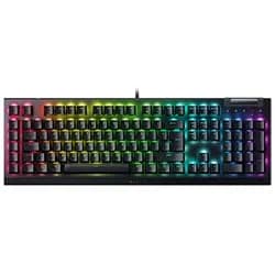 Teclado Gamer Mecânico Razer Blackwidow V4 X USB / RGB / Yellow / Espanhol - Preto (rz03-04702800-r311)