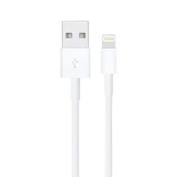Cabo Apple Lightning a USB MUQW3AM/A 1m - Branco