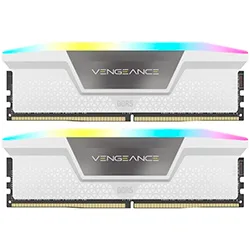 Memória Corsair Vengeance RGB DDR5 16GB (2x8GB) 5200MHz Branco