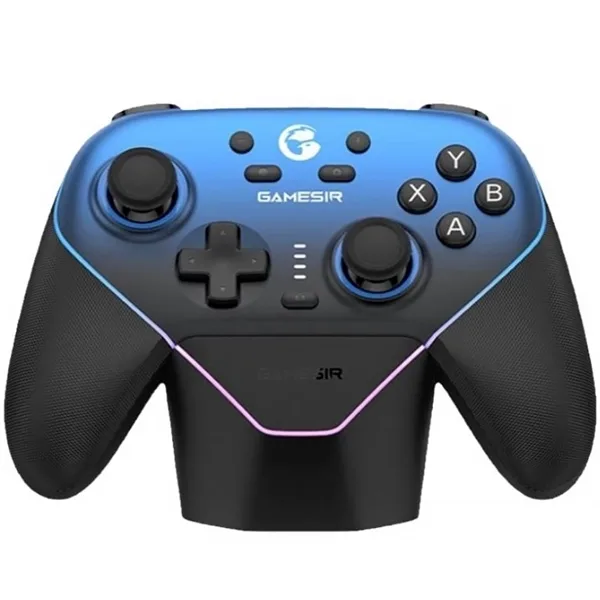 Controle sem Fio Gamesir Super Nova T4n Pro para Pc Switch Smartphone + Base de Carga