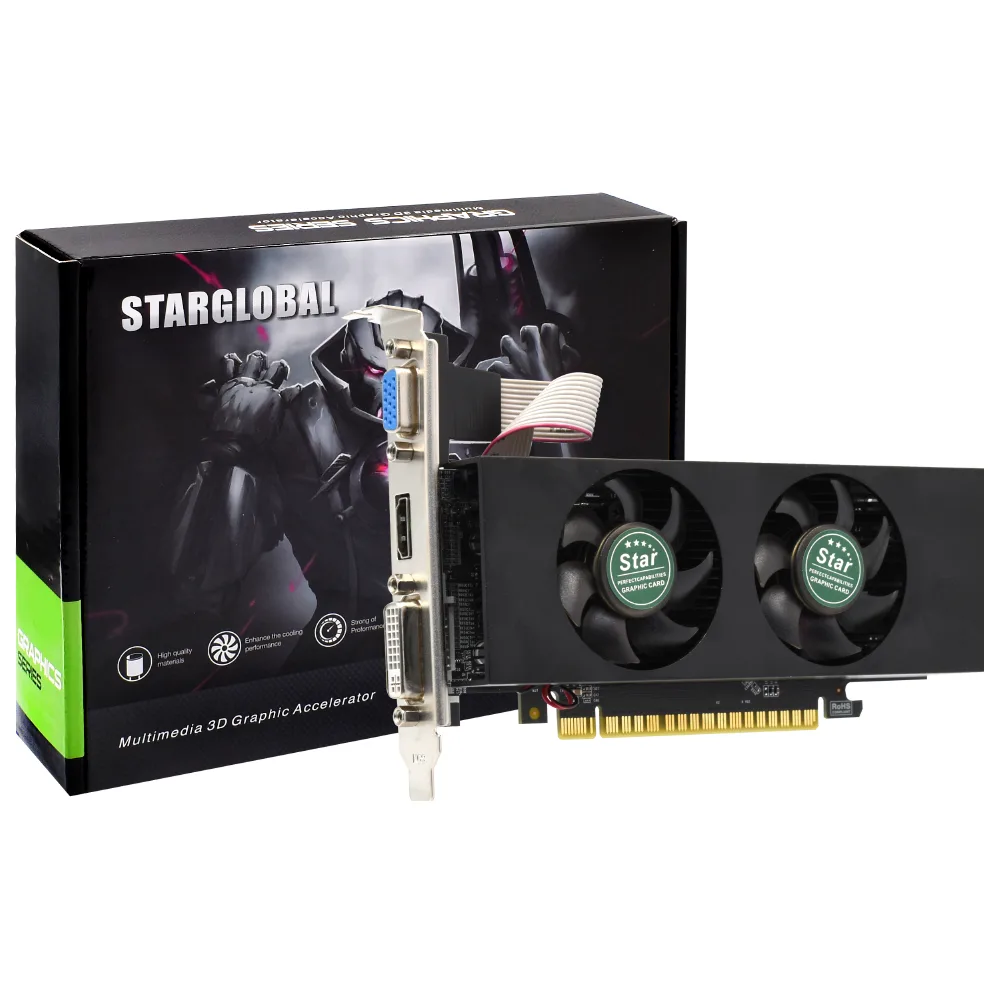 Placa de Vídeo Star NVIDIA 4GB GeForce GTX750 DDR5 - Low Profile