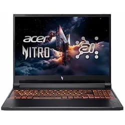 Notebook Gamer Acer Nitro V 16 ANV16-72-72ZY Intel Core 7 240h Tela Wuxga 16" / 16GB de RAM / 512GB SSD / WIN11 / GeForce RTX5070 8GB - Obsidian Preto (inglês)