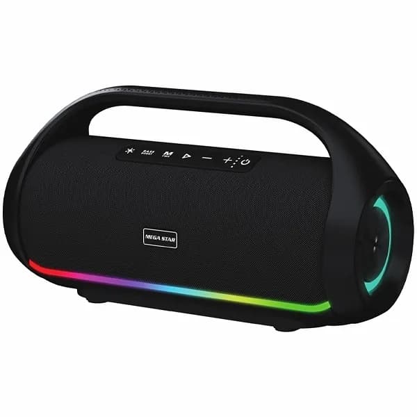 Speaker Megastar HYJ60BT 20W RMS Bluetooth Preto