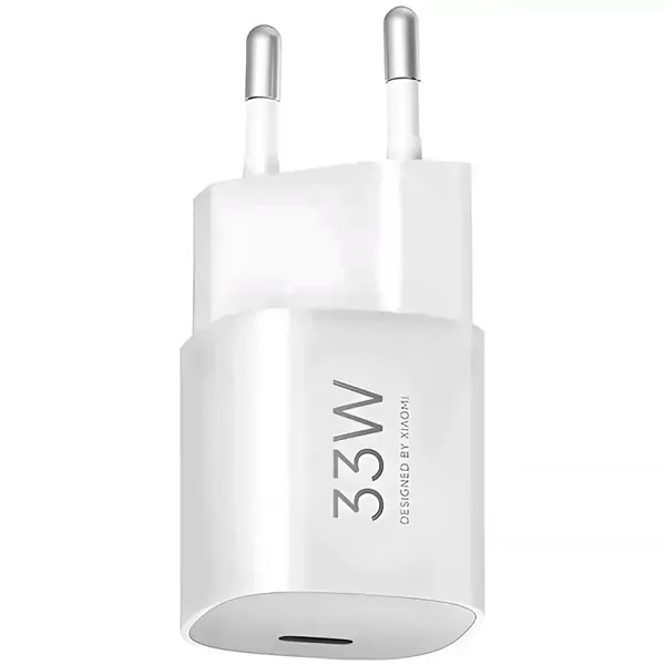 Adaptador de Tomada Xiaomi Nano Power Mdy-19-ed Usb-c de 33 Watts - Branco