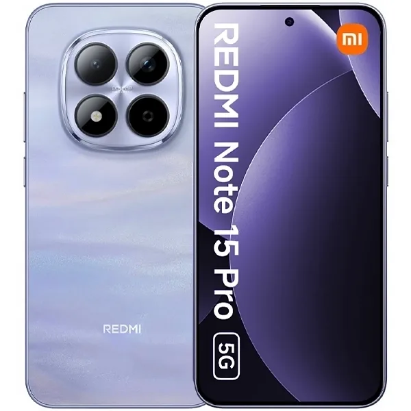 Celular Xiaomi Redmi Note 15 Pro 5G Dual SIM 256GB 12GB RAM 6.83" 200+8MP 20MP Mist Purple Global