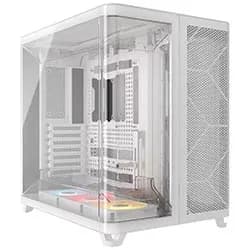 Gabinete Gamer Corsair Air 5400 Series Mid Tower 3 Cooler ARGB Branco CC-9011319-WW