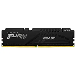 Memória RAM Kingston Fury Beast DDR5 16GB 5200MHZ - Preto (kf552c40bb/16)
