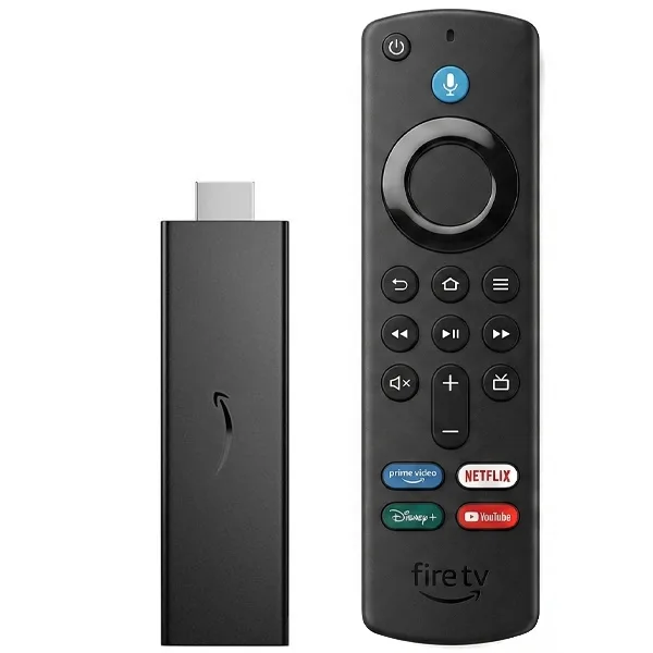 Adaptador para Streaming Amazon Fire Tv Stick HD Full HD - Preto