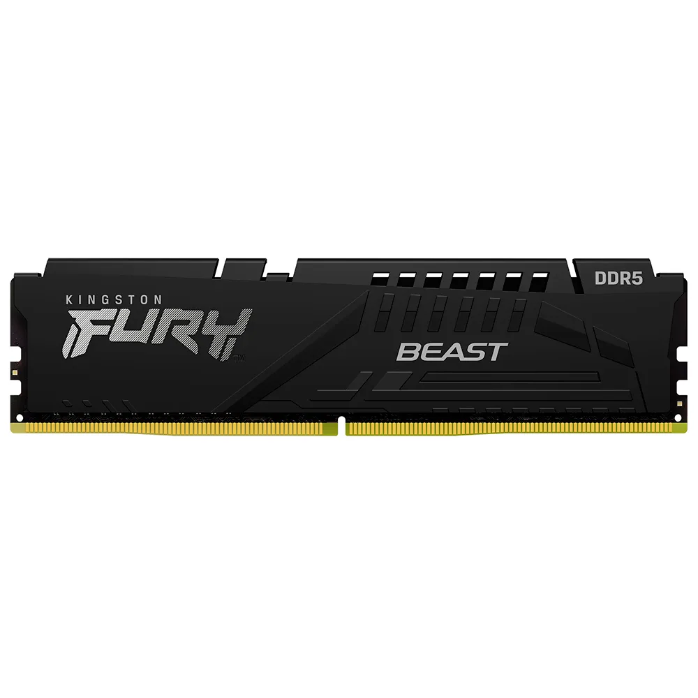 Memória RAM Kingston Fury Beast DDR5 8GB 6000MHZ - Preto (kf560c36bbe-8)
