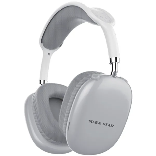 Fone de Ouvido sem Fio Megastar Hpv04bts - Prata Branco