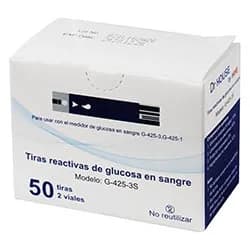 Tiras de Medidor de Glicose Dr House G-425-3S - 50 Peças