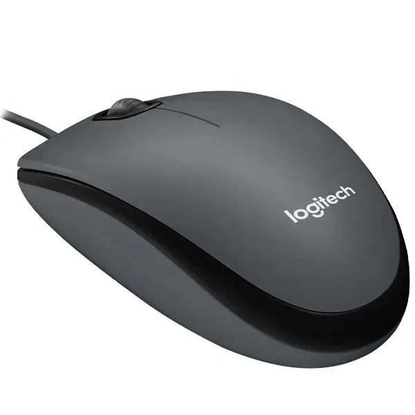 Mouse Logitech M100 Até 1.000 DPI - Cinza
