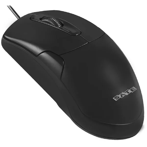 Mouse Satellite A-29 Até 1.000 DPI - Preto