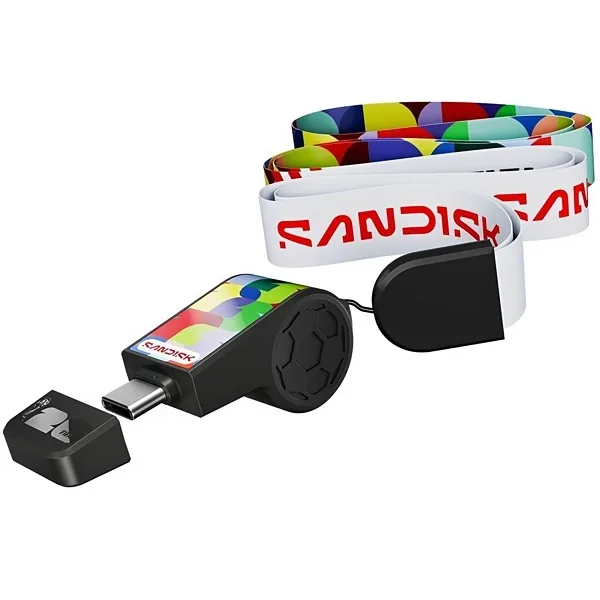 Pendrive de 64GB Sandisk Fifa Wolrd Cup 2026 Sdczia-064g-g46 Usb-c 3.2 - Preto