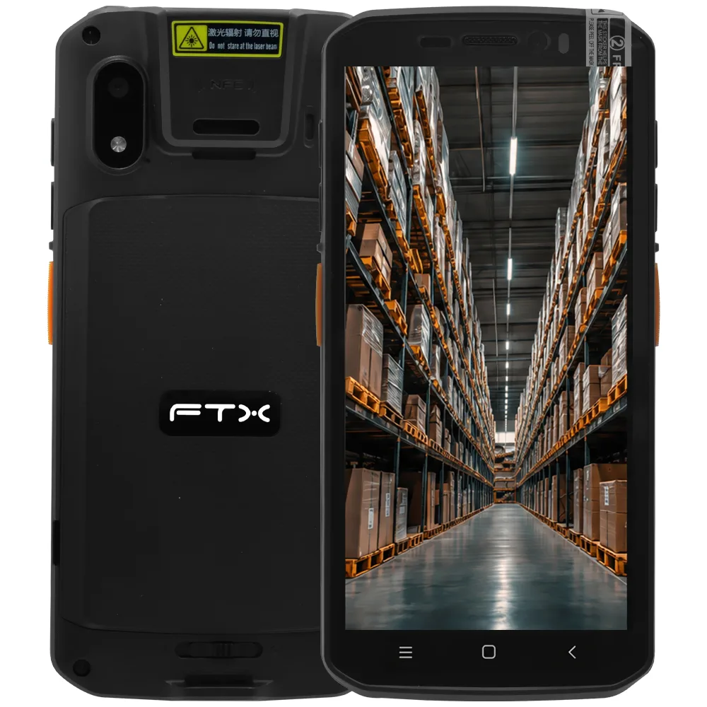 Coletor de Dados Ftx CD564-2D 4GB de RAM / 64GB / Tela 5.5" / 4G - Preto