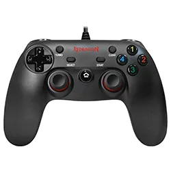 Controle Redragon G807 Saturn Vibration para Ps3 / PC / USB - Preto