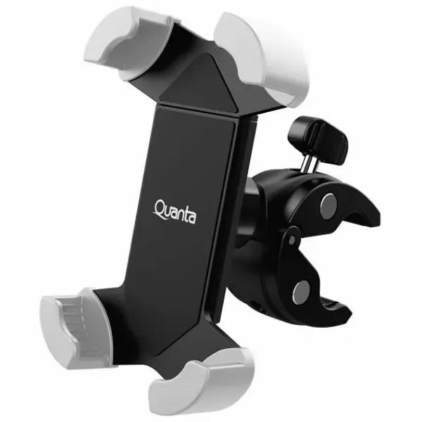 Suporte de Bicicleta para Smartphone de 7" Quanta QTSCB30 - Preto Cinza