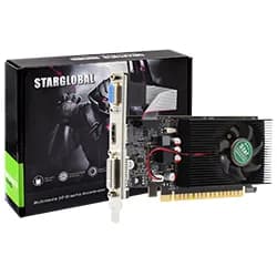 Placa de Vídeo Star Nvidia GeForce GT730 4GB DDR3 Low Profile