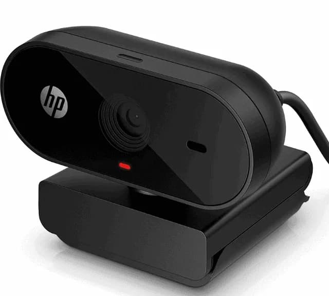 Hp Webcam Full HD 1080p USB 320 Preto 53x26aa