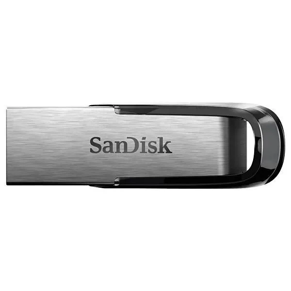Pendrive de 32GB Sandisk Ultra Flair Sdcz73-032g-g46 USB 3.0 - Prata Preto
