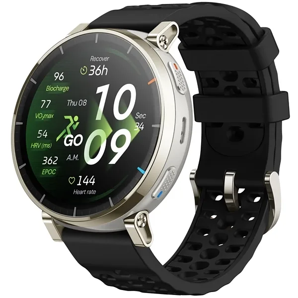 Relógio Amazfit Active 3 Premium A2559 com GPS Bluetooth - Apex Silver