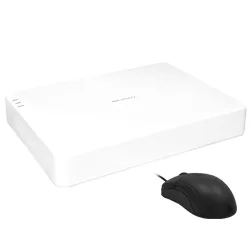 Hikvision Nvr DS-7108NI-Q1 7100s 8ch / 1080p - Branco + Mouse