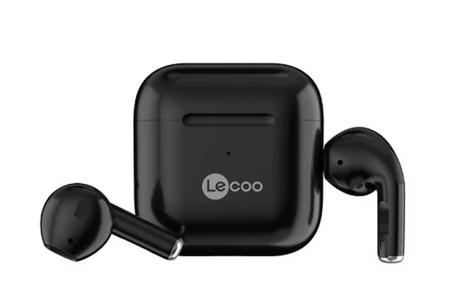 Lecoo Fone de Ouvido Bluetooth 5.1 Tws Preto Ew310bk