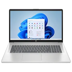 Notebook HP 17-CP3005DX AMD Ryzen 5 7430U 17.3" Full HD 8GB RAM 512GB SSD Win11 Prata