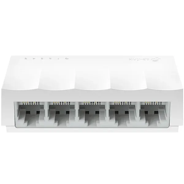 Switch Tp-link Ls1005 com 5 Portas Ethernet de 10 100 Mbps - Branco