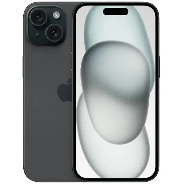 Apple Iphone 15 A3090 Nano + Esim 128GB 6GB RAM de 6.1" 48+12mp 12mp - Black
