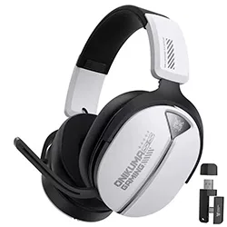 Headset Gamer Onikuma GT887 / Wireless - Branco