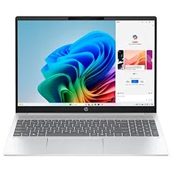 Notebook HP OmniBook 5 16-AG1075CL AMD Ryzen AI 7 32GB RAM 1TB SSD 16" 2K Touch Prata