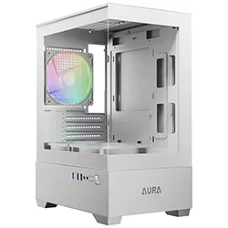 Gabinete Gamer Gamdias Aura GC9M Elite ARGB WH Mini Tower Branco