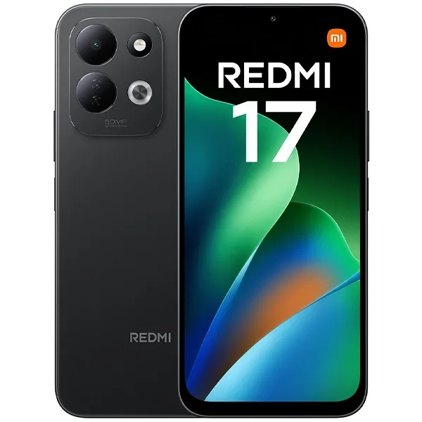 Celular Xiaomi Redmi 17 128GB 4GB RAM Dual SIM 6.9" 50MP 8MP Preto Global