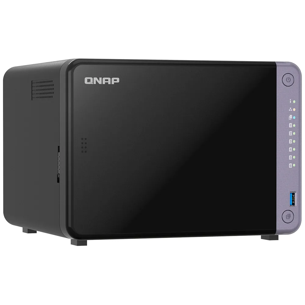 Servidor NAS QNAP TS-632X Quad-Core 2.0GHz 4GB RAM 6 Baias USB 3.0 LAN