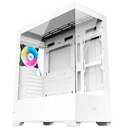 Gabinete Gamer Mtek MCG-AIR01-W Mid Tower / 1 Cooler RGB - Branco